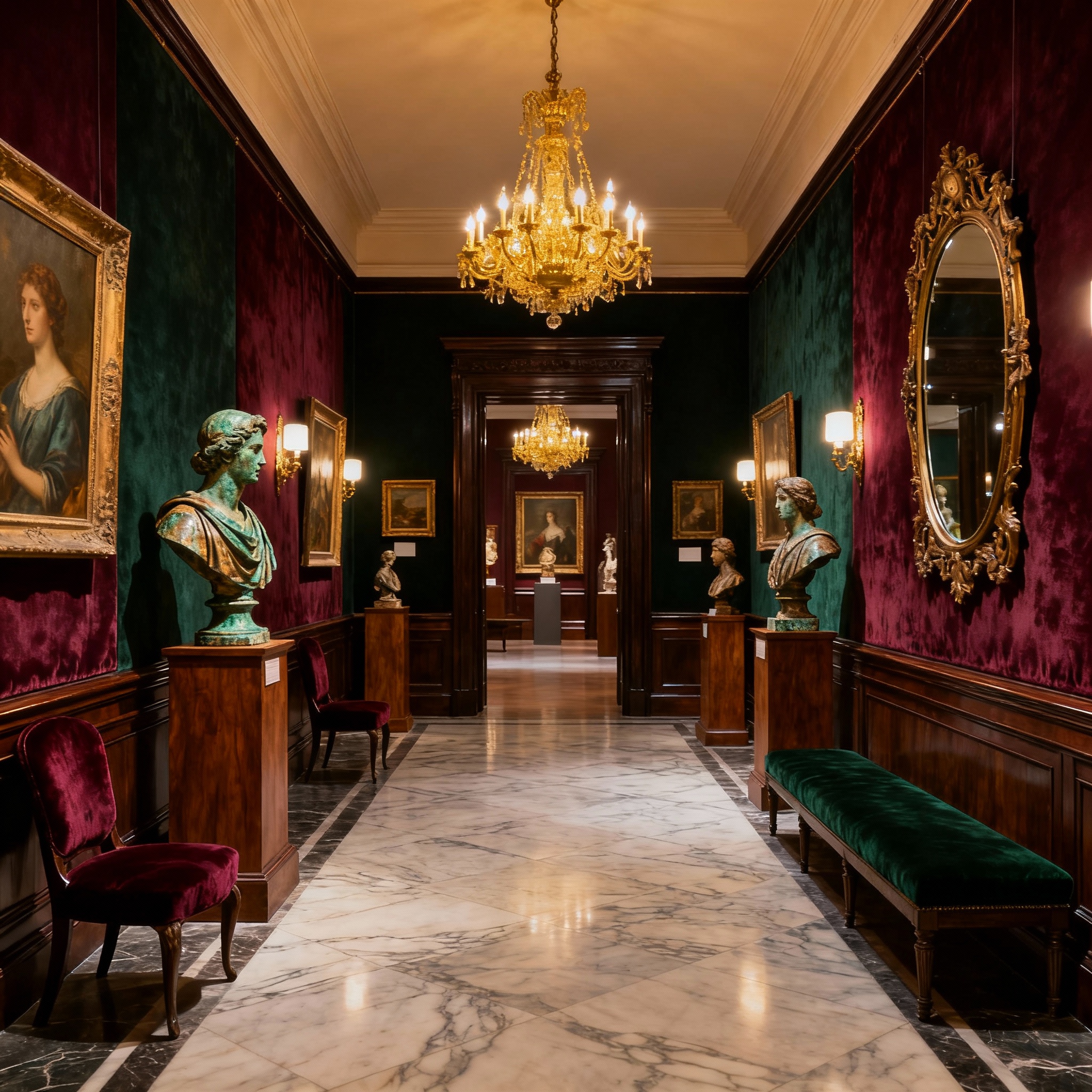 Custom wooden crates for artworks